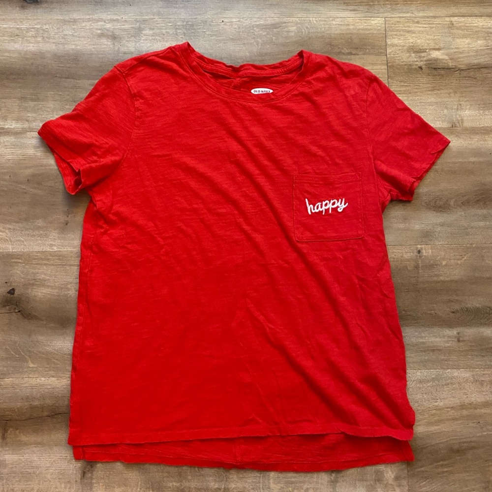 old navy pocket tee